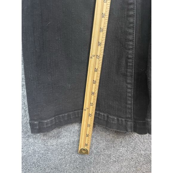 Torrid Bombshell Flare High-Rise Jean Size 12T Premium Stretch Black Retail $90 - Picture 5 of 13